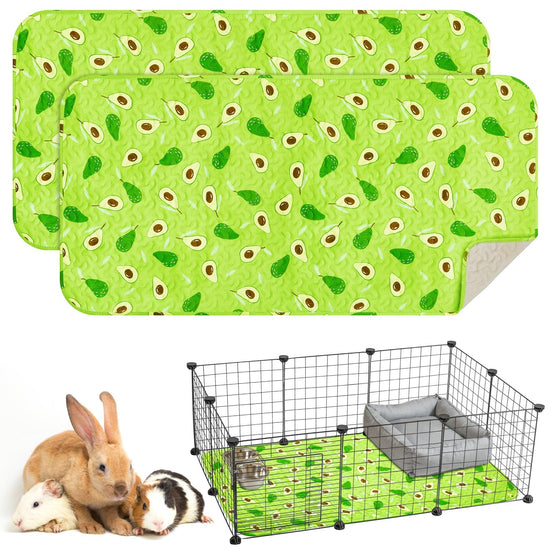 Huhumy 2 Pcs Guinea Pig Bedding Cage Liner – Everyday Needs and Wants
