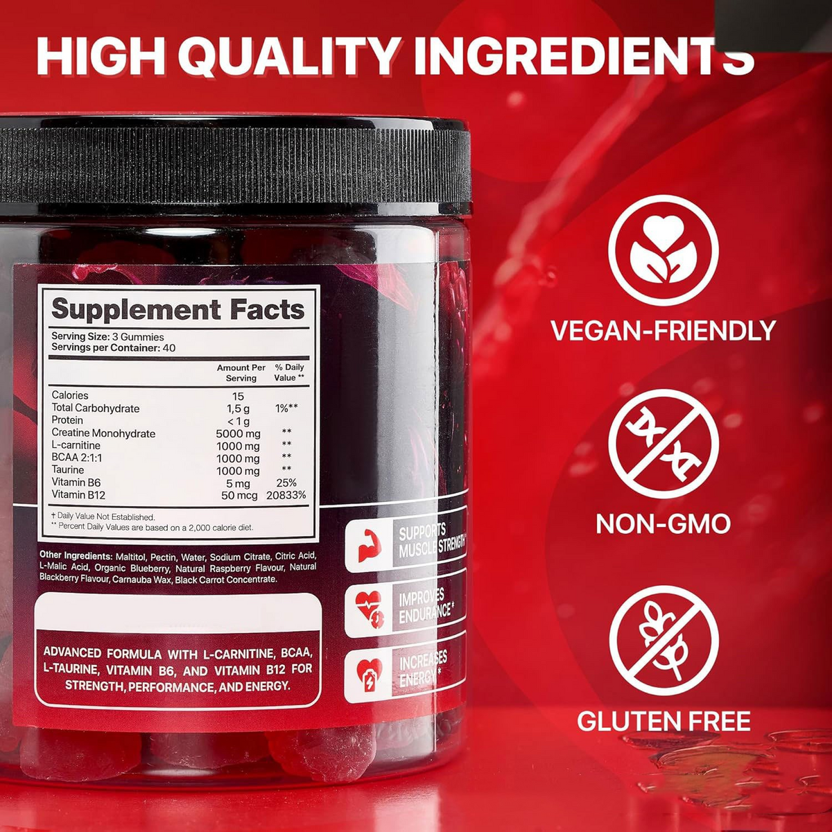 EVERYDAY NEEDS AND WANTS Muscle Boost Gummies
