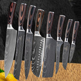 EVERYDAY NEEDS AND WANTS Damascus Kitchen Knife Set
