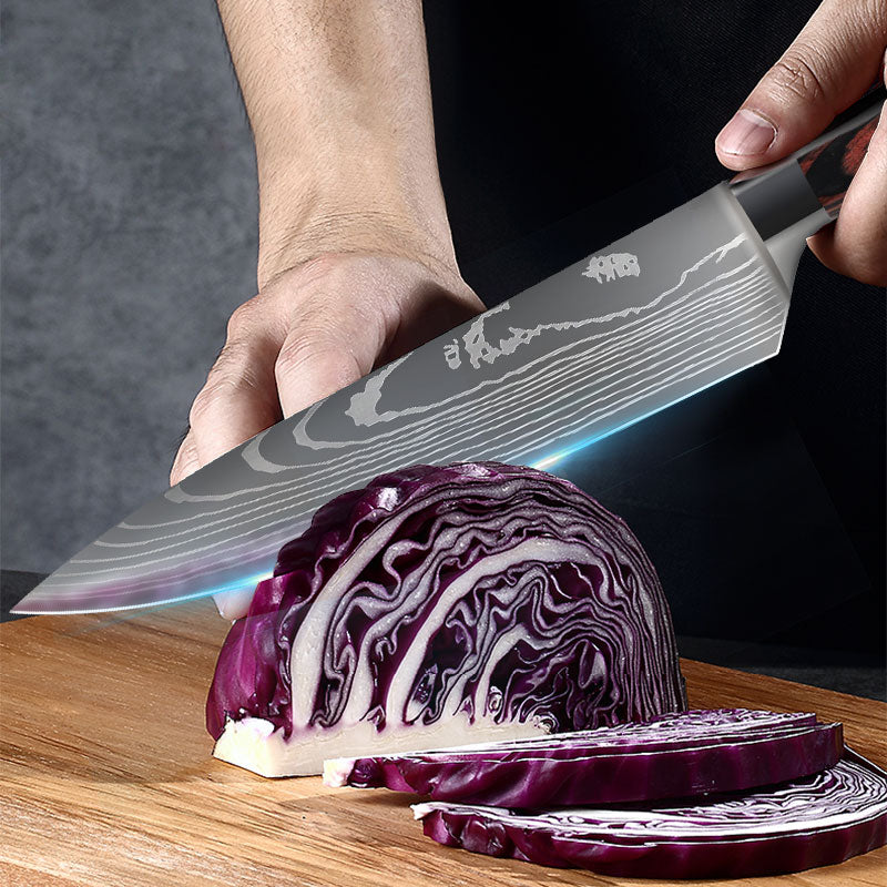 EVERYDAY NEEDS AND WANTS Damascus Kitchen Knife Set