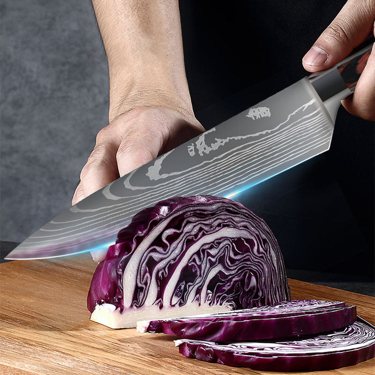 EVERYDAY NEEDS AND WANTS Damascus Kitchen Knife Set