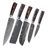 EVERYDAY NEEDS AND WANTS Damascus Kitchen Knife Set