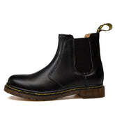 Autumn style thick-heeled cowhide Martin boots for women, featuring rugged design and stylish heel, from Everyday Needs and Wants.