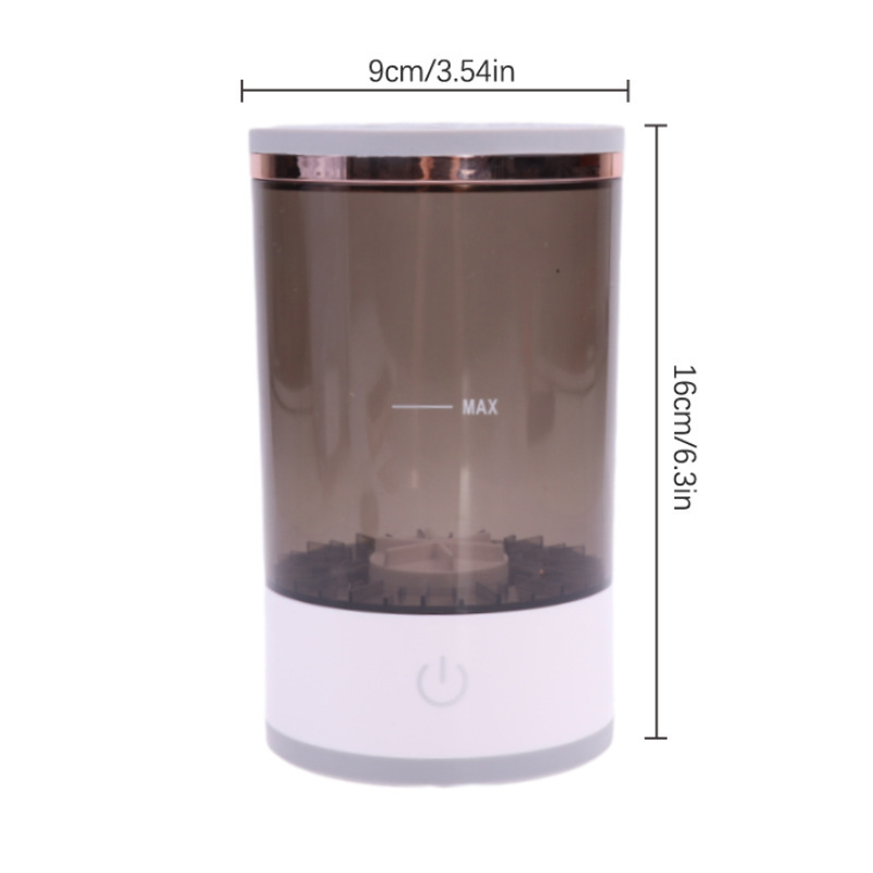 Everyday Needs and Wants makeup brush cleaner bottle with cleaning solution for easy makeup brush cleaning.