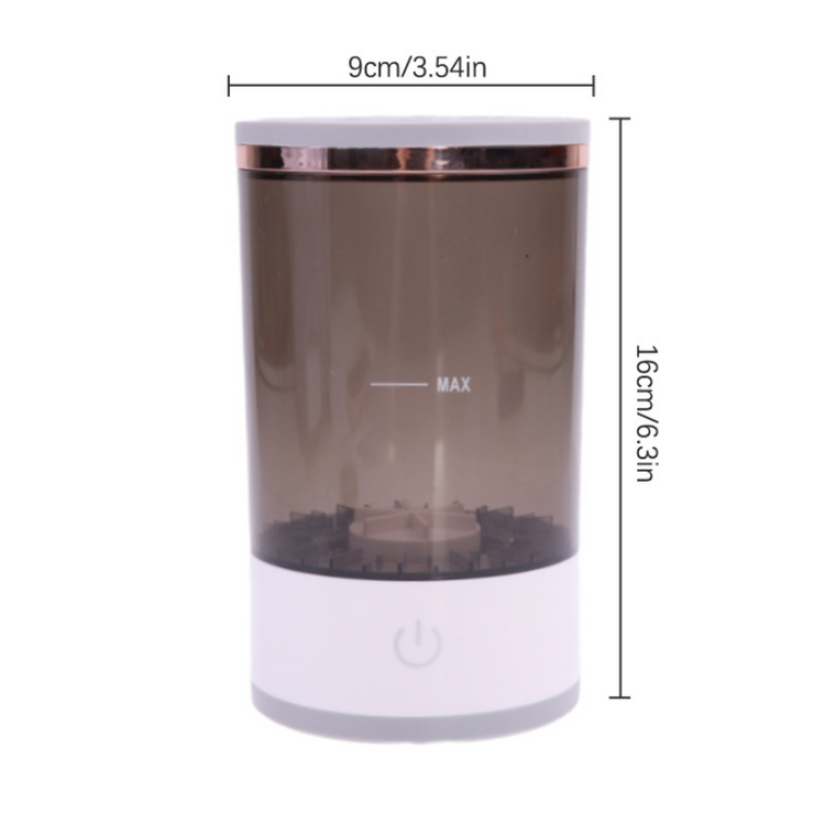 Everyday Needs and Wants makeup brush cleaner bottle with cleaning solution for easy makeup brush cleaning.