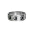 Stainless steel decompression gossip ring from Everyday Needs and Wants, designed for all, featuring a sleek, modern style.