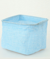 Mini cotton and linen storage basket from Everyday Needs and Wants, perfect for desk organization and decor.