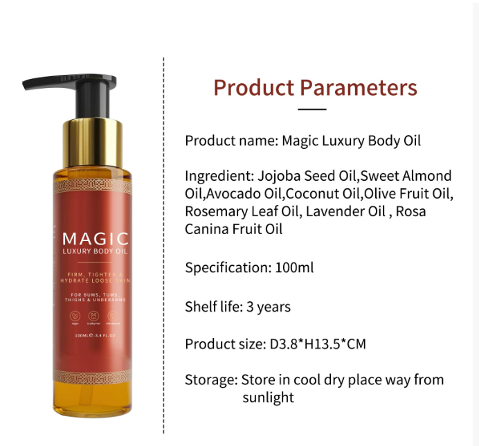 EVERYDAY NEEDS AND WANTS Magic Body Oil