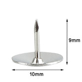 EVERYDAY NEEDS AND WANTS 400-Piece Gold Silver Push Pins