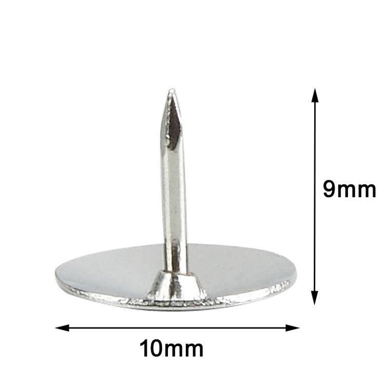 EVERYDAY NEEDS AND WANTS 400-Piece Gold Silver Push Pins