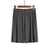 Plus size striped loose-fitting loungewear shorts in soft fabric, featuring a relaxed fit and comfortable waistband.