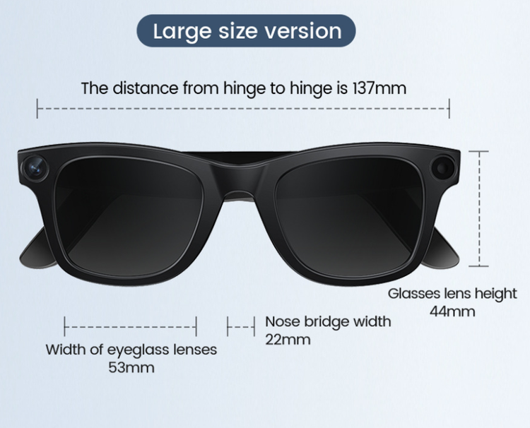 EVERYDAY NEEDS AND WANTS AI Camera Glasses