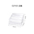Acrylic business card holder with a creative design, featuring clear, sturdy material and a modern aesthetic for professional settings.