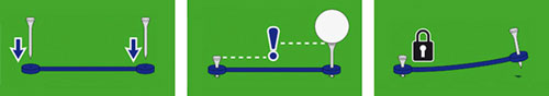 EVERYDAY NEEDS AND WANTS NeverLostGolf Tee Saver