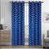 Bronzing black curtain panel for home decor and blackout, features a sleek dark fabric with a subtle bronzing sheen.