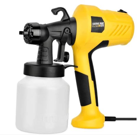 Electric paint spray gun by My Store with a sleek design and adjustable nozzle for smooth, even paint application.