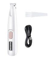 Pets paw trimmer with LED light by My Store, showing a close-up of the device trimming a pet&