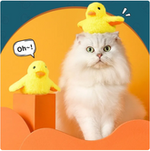 Automatic electric duck cat toy from My Store, featuring a playful duck design with moving parts for feline entertainment.
