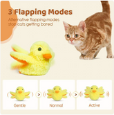 Automatic electric duck cat toy by My Store with moving parts and colorful design for feline entertainment.